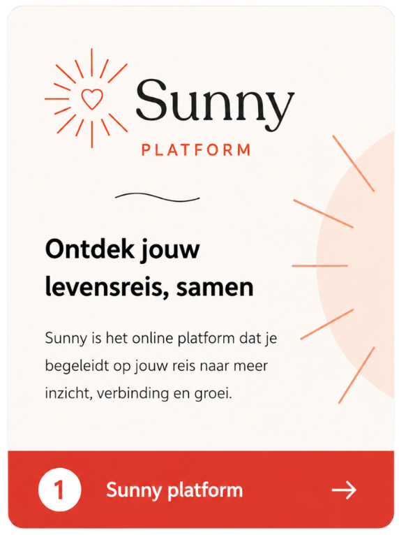LinkedIn featured card Sunny platform, staand format